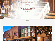 Tablet Screenshot of grahamhotel.com